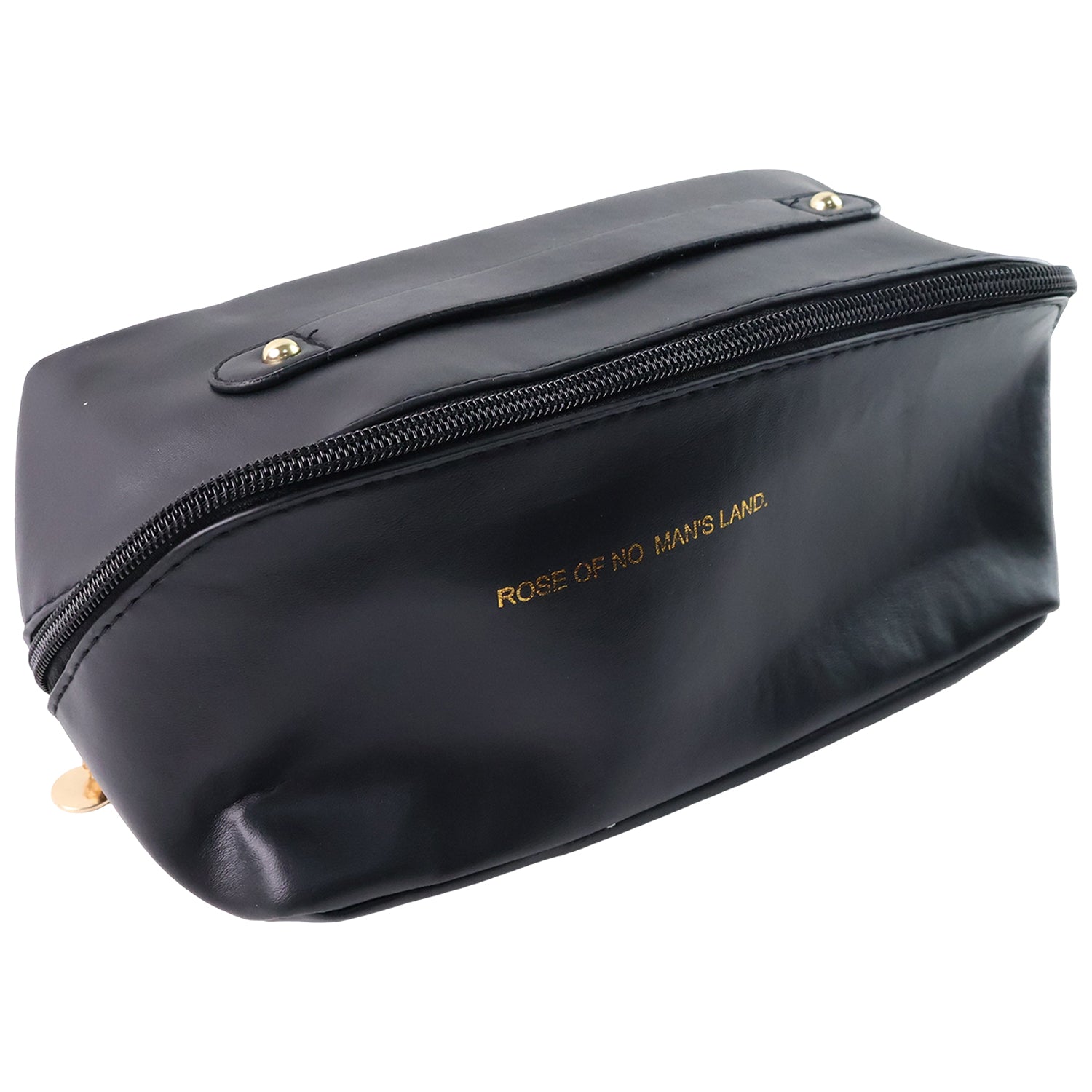 Premium Black Travel Makeup  Toiletry Organizer Pouch With Zipper  Handle (1 Pc) Premium Black Travel Makeup  Toiletry Organizer Pouch With Zipper  Handle (1 Pc)